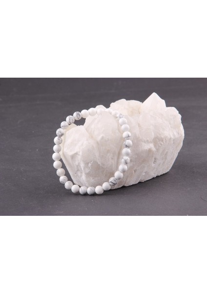 Sertifikalı Havlit Doğal Taş Bileklik 6 MM23 fiyatları