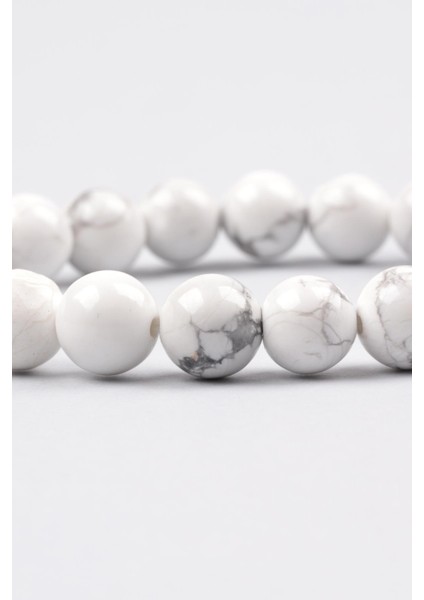 Sertifikalı Havlit Doğal Taş Bileklik 6 MM23 modelleri