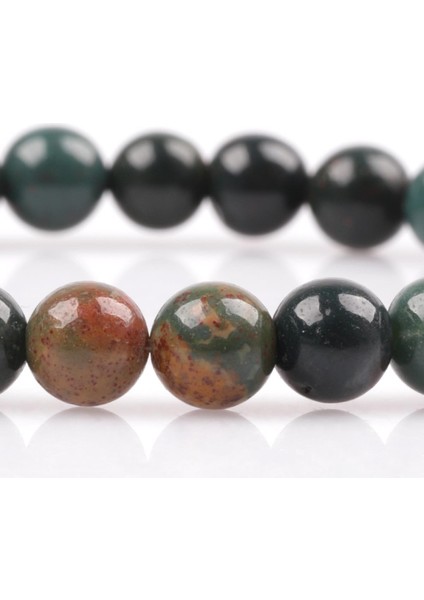 Sertifikalı Kan Taşı Doğal Taş Bileklik 6 MM22 modelleri