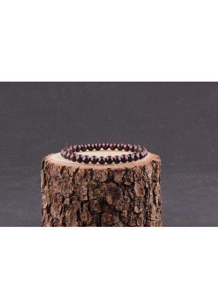 Sertifikalı Lal Doğal Taş Bileklik 6 MM18 fiyatları