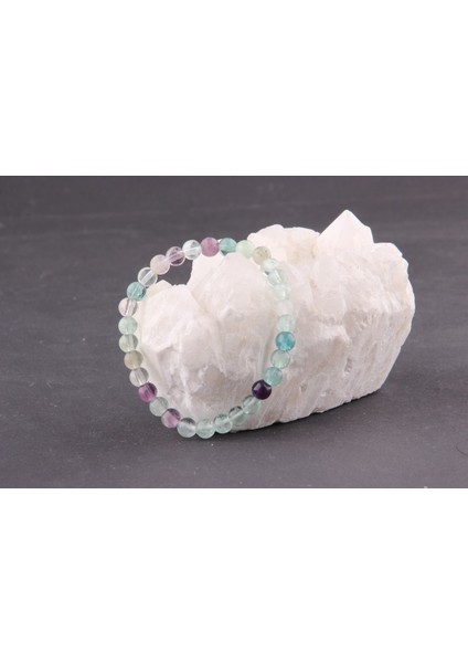 Sertifikalı Florit Doğal Taş Bileklik 6 MM19 modelleri