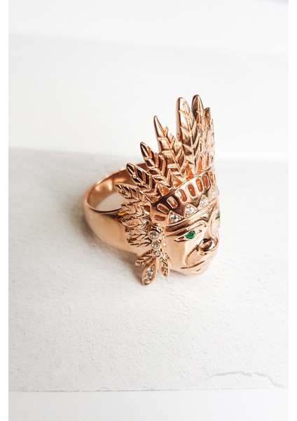 Kızılderili Tasarım Gümüş Yüzük modelleri