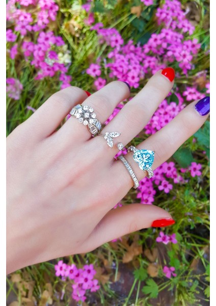 Ithal Full Butterfly Gümüş Yüzük fiyatları