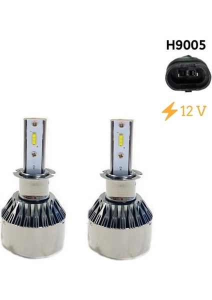 LED Far Ampulü Küçük Kasa Beyaz H9005/36W/4800LM/12 / LAAM905 fiyatları