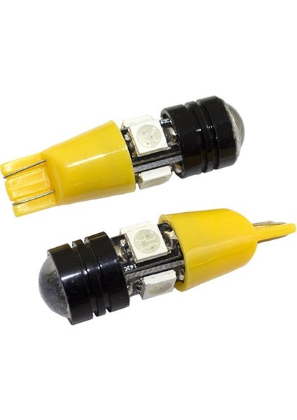 T10 Flaşlı LED Ampul Turuncu / LAAM182-2