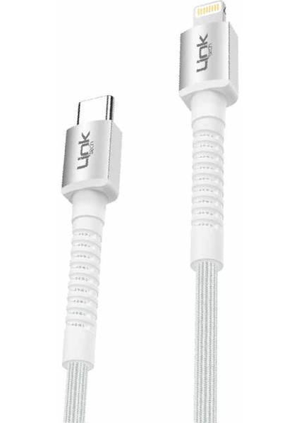 K599 Type-C/lightning Data/şarj Kablosu Pd 27W 3A 1mt