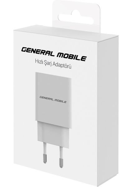 M100787 Hızlı Şarj Adaptörü (Başlık) 3A 18W (General M Tr Garantili)