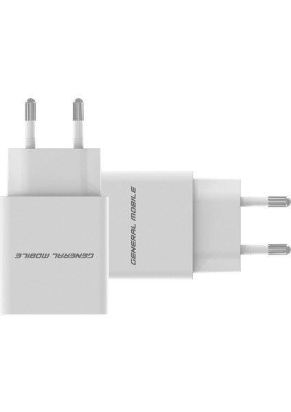M100787 Hızlı Şarj Adaptörü (Başlık) 3A 18W (General M Tr Garantili)