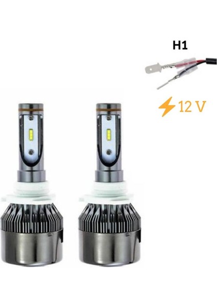 LED Far Ampulü Beyaz H1 36W 4800LM 12V / LAAM800