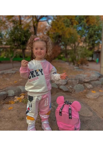 Çocuk Mickey Mouse Baskılı Alt Üst Ikili Takımı modelleri