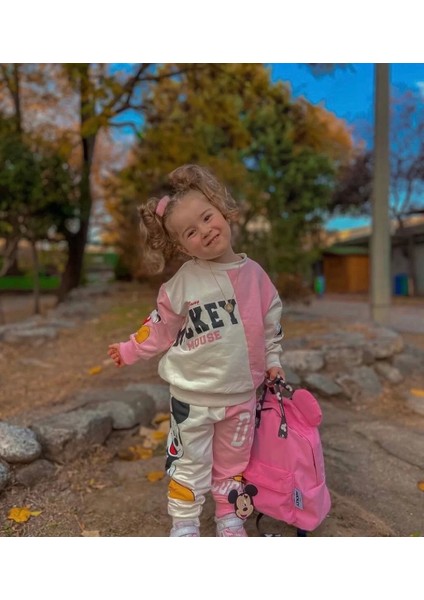 Çocuk Mickey Mouse Baskılı Alt Üst Ikili Takımı indirimleri