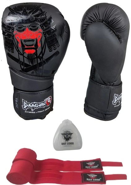Yakuza Boks Eldiveni Bat 2000 Boks Bandajı ve Dişlik 3’lü Set