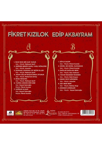 Fikret Kızılok - Edip Akbayram   (Plak)