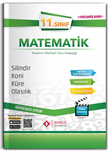 Sonuç Yayınları  11.Sınıf Matematik Modüler Set