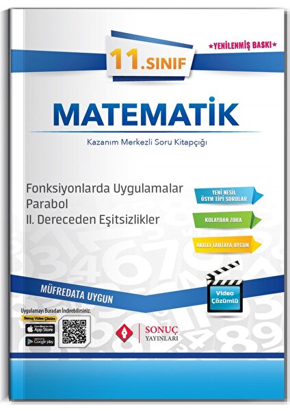 Sonuç Yayınları  11.Sınıf Matematik Modüler Set