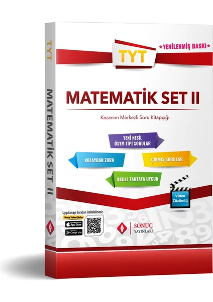 Sonuç Yayınları  TYT  Matematik Modüler Set 2