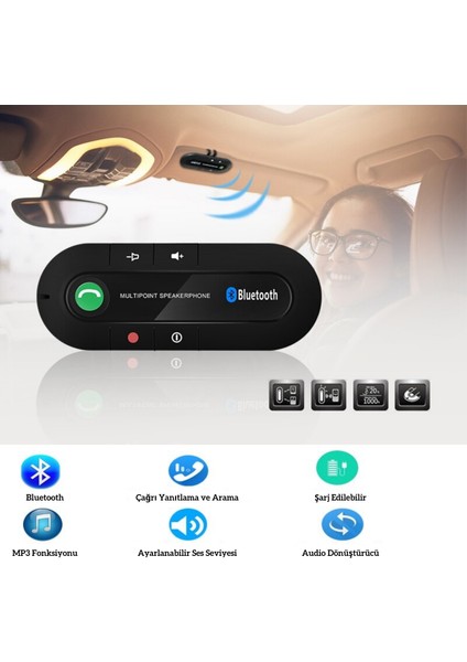 Kendinden Hoparlörlü Bluetooth Kit / ICCA98 fiyatları