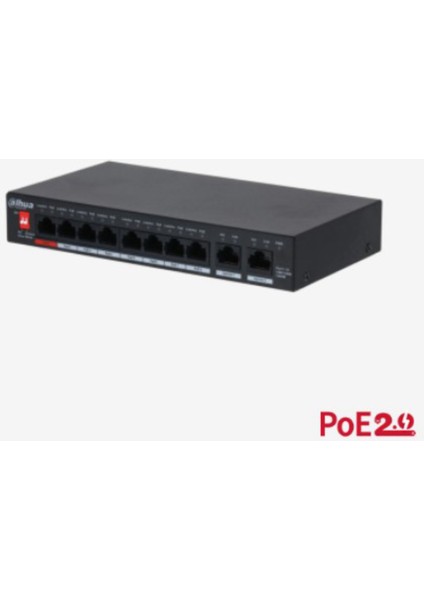 PFS3010-8GT-96-V2 8ge Poe Port (96W) 2ge Uplink Switch