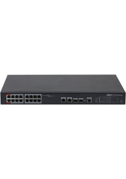 PFS4218-16ET-240-V2 16FE Poe Port (240W) 2xcombo Sfp Yönetilebilir Switch