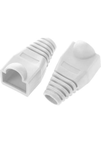 RJ45 Cat5 Cat6 Jack Kılıfı (25 Adet) Beyaz SL-RJ40