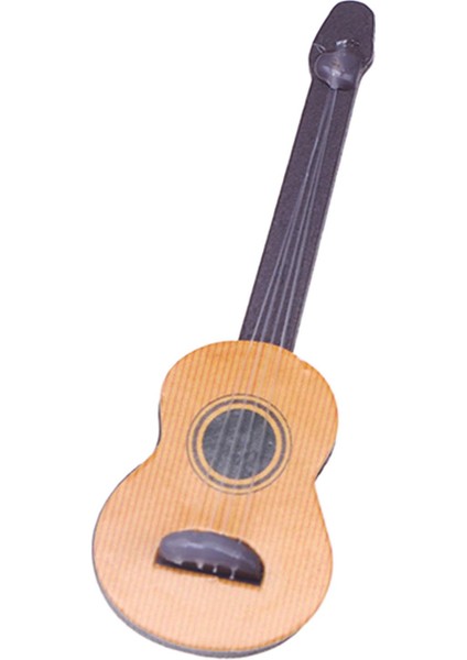 Minyatür Ahşap Müzik Enstrümanı Oturma Odası Malzemeleri 1/12 Oranments Gitar (Yurt Dışından)
