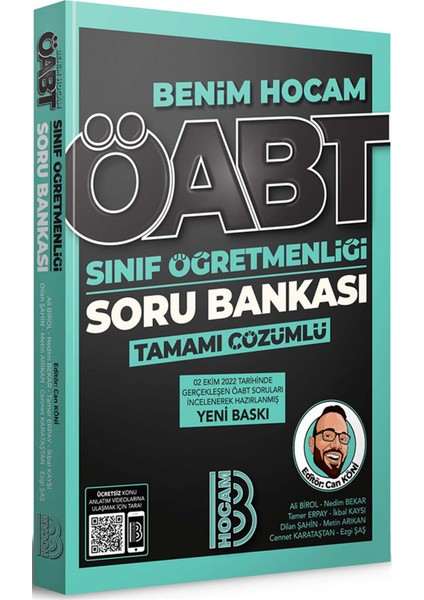 ÖABT 2023 Sınıf Öğretmenliği Tamamı Çözümlü Soru Bankası