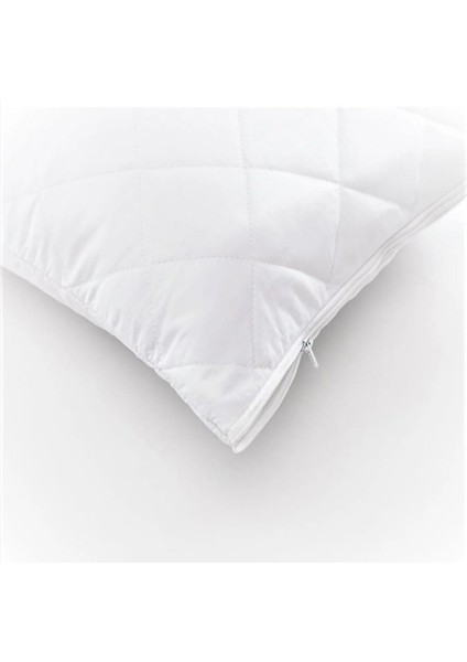 KAPITONELİ SIVI GEÇİRMEZ YASTIK ALEZİ YASTIK KORUYUCU 50X70CM EBATINDA 100% PAMUKLU fiyatları