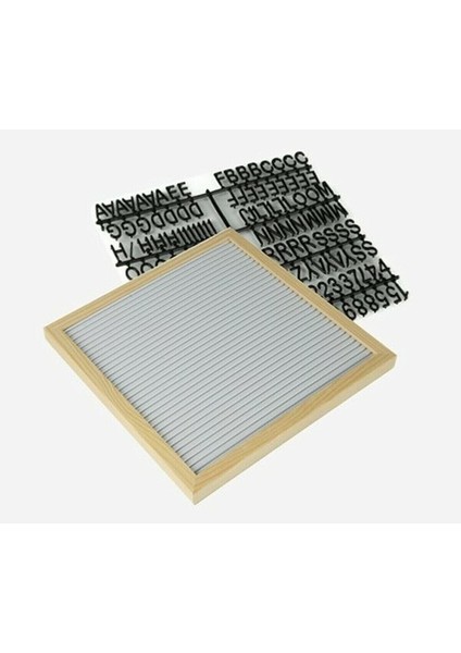 Ahşap Harfli Mesaj Panosu