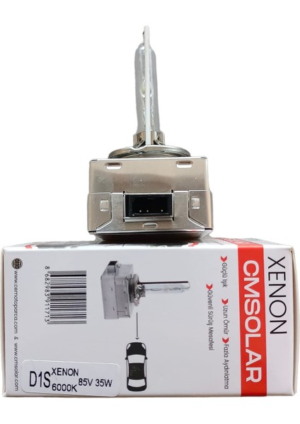 D1S Xenon Ampul 6000 K 85V 35W