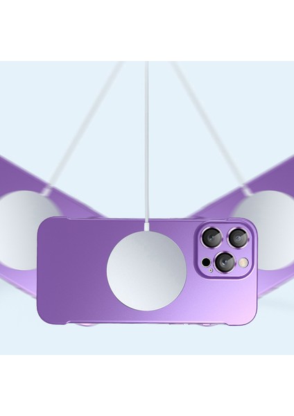 Xstepcase Apple iPhone 13 Pro Max Için Magsafe Cam Lens Koruyucu Koruyucu Pc Kapağı (Yurt Dışından)