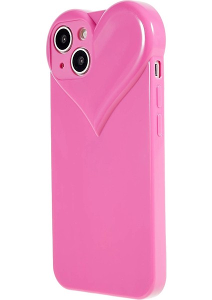 Xstepcase iPhone 14 Plus Için Kalp Şeklinde Kamera Koruma Telefon Kapağı, Fingerprint Anti Tpu Anti-Dust Cep Telefon Kılıfı (Yurt Dışından) fiyatları