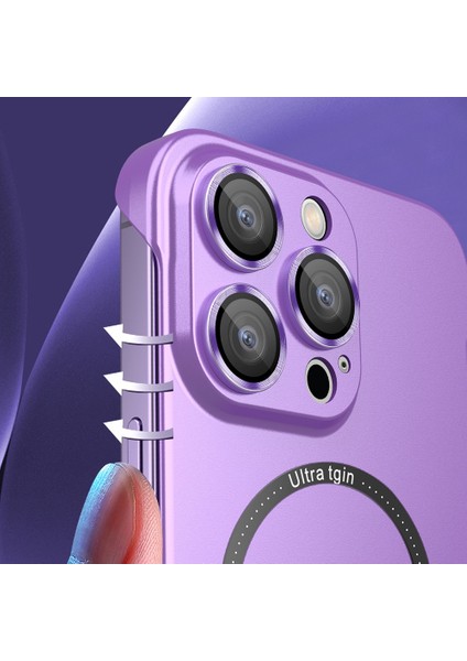 Xstepcase Apple iPhone 13 Pro Max Için Magsafe Cam Lens Koruyucu Koruyucu Pc Kapağı (Yurt Dışından)