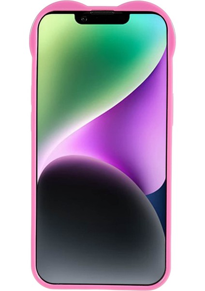 Xstepcase iPhone 14 Plus Için Kalp Şeklinde Kamera Koruma Telefon Kapağı, Fingerprint Anti Tpu Anti-Dust Cep Telefon Kılıfı (Yurt Dışından) modelleri