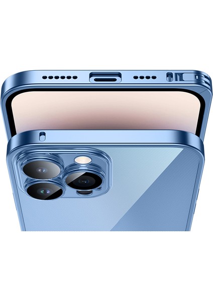 Xstepcase iPhone 14 Pro Luban Lock Telefon Koruyucu Kapak Pc + Metal Anti-Drop Anti-Çizelge Kılıfı Temperli Cam Lens Film (Yurt Dışından) fırsatları