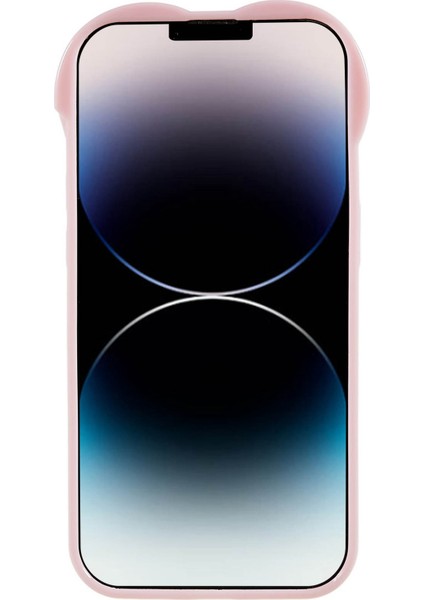Xstepcase iPhone 14 Pro Heart Şekilli Kamera Koruma Telefon Kasası Esnek Tpu Anti-Çizik Cep Telefonu Kapak Kabuğu (Yurt Dışından) modelleri