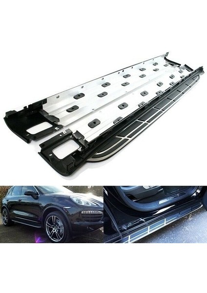 Porsche Cayenne 2010- Oto Yan Basamak Sıde Step Oem Square Style