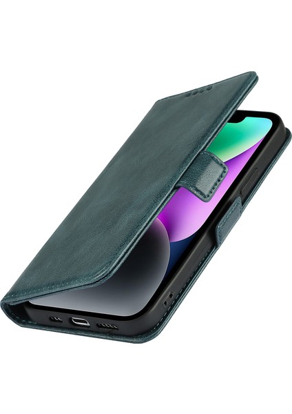 Xstepcase iPhone 14 Için Şok Geçirmez Deri Telefon Kasası Retro Cüzdan Standı Manyetik Toka Telefon Kapağı Kayışlı (Yurt Dışından) indirimleri