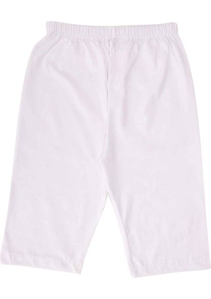 Kısa Kadın Tayt 156 | Beyaz