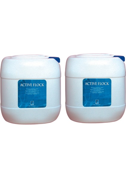 2 Adet Gemaş actıve Flock 20 Lt 40 Lt Sıvı Parlatıcı - Liquid Brightener
