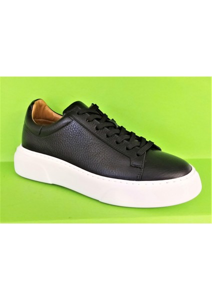 Bagsshoes 2501 Footcap Erkek Hakiki Deri Yüksek Taban Premium Sneaker Ayakkabı