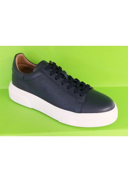 Bagsshoes 2501 Footcap Erkek Hakiki Deri Yüksek Taban Premium Sneaker Ayakkabı