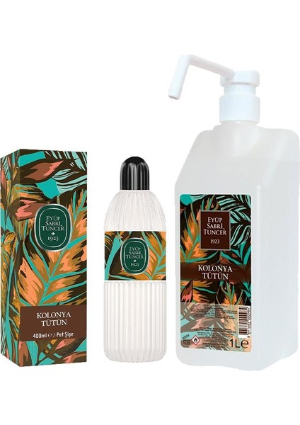 Tütün Kolonyası Sprey Başlıklı 1 Lt ve Pet Şişe 400 ml