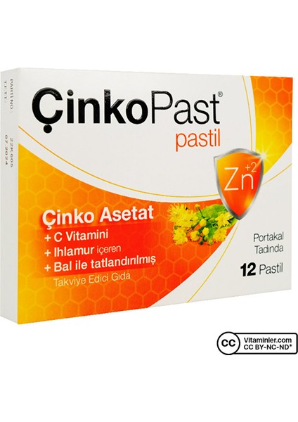C Vitamini Ihlamur Bal Pastil 12 Adet