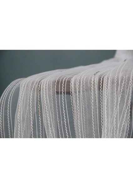 Castel Altın Simli 1/3 Sık Pileli Perde fiyatları