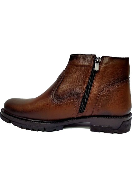 4249 Hakiki Deri Kürklü Fashion Erkek Bot fiyatları