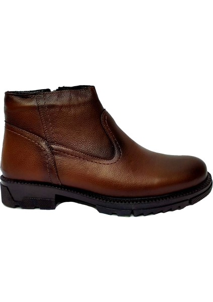 4249 Hakiki Deri Kürklü Fashion Erkek Bot modelleri