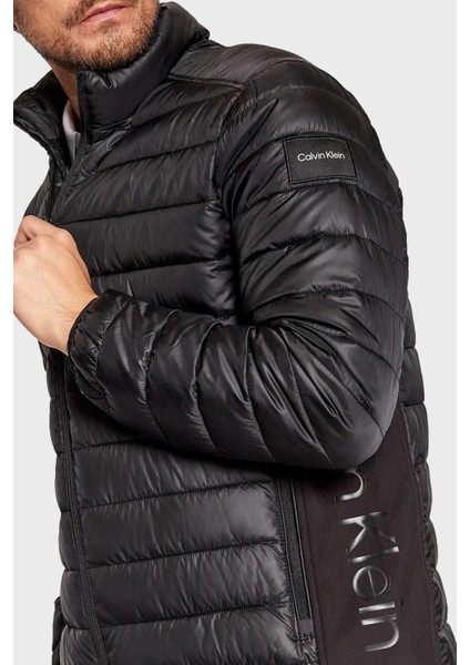 Su Geçirmez Regular Fit Dik Yaka Şişme Mont Erkek Mont K10K108291 Beh fırsatları