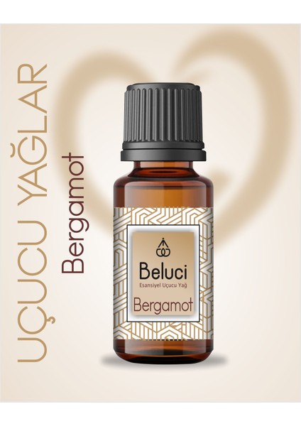 Bergamot Doğal Uçucu Buhurdanlık Yağı Oda Kokusu Esansiyel Yağ 10 ml