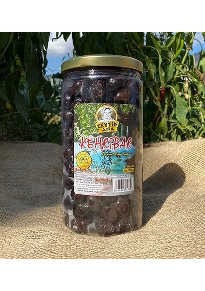 Kehribar Siyah Gemlik Zeytini 1 kg