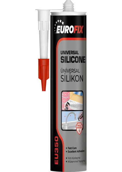 Eurofix Genel Amaçlı Silikon 280GR Beyaz